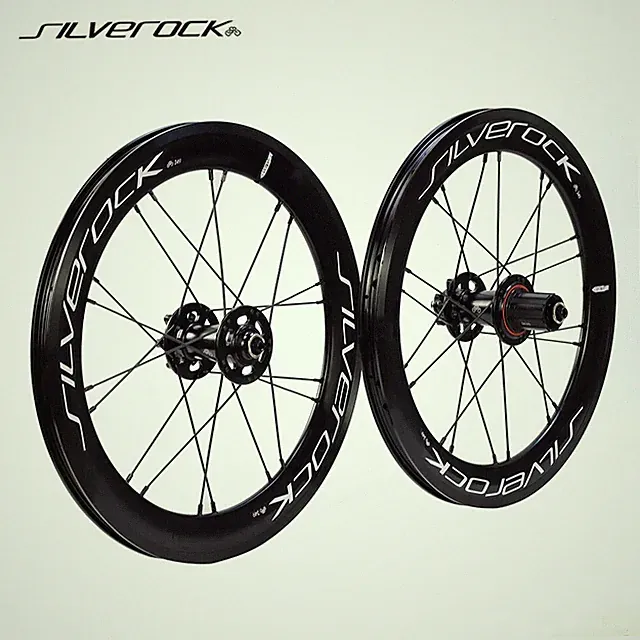16" 349 Alloy Wheelset Disc Brake 40mm High Jump for Folding Urban Bike