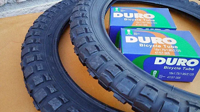 16 x 2.125 BMX Motocross Tires & Tubes Dirt Bike Style Jump 16"x 2.125" NEW