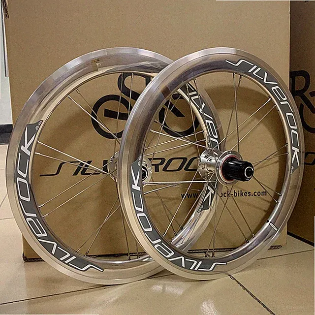 16inch 349 BMX Folding Bike Wheelset Depth 40mm Jump Hole Disc Brake Wheels