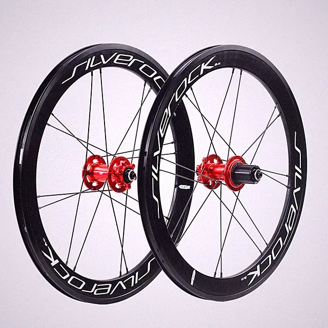 20inch 451 406 Folding Bike Wheelset Depth 42mm Width 19mm Disc Brake 16 24Holes