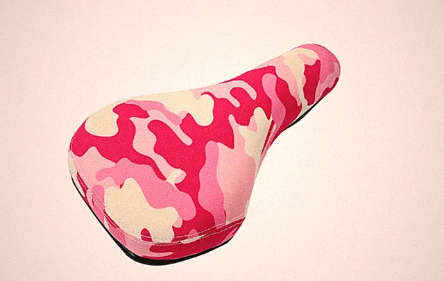 Bike BMX Kids Saddle Camo Pink White Camo Dirt Jump Black seat 640