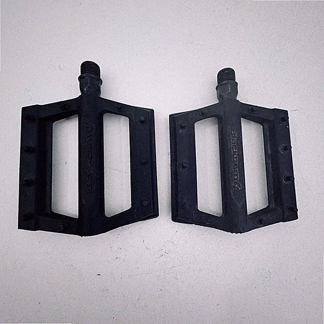 Blackburn Platform Bike Pedals Pair Black 9/16 In Flat MTB BMX Urban A94