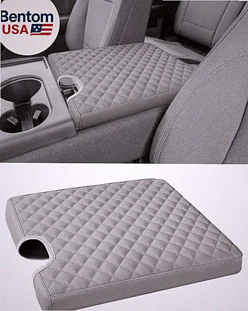 Center Console Armrest Cover for 2015-2025 Ford F150 F250 F350 F450 F550 with 40