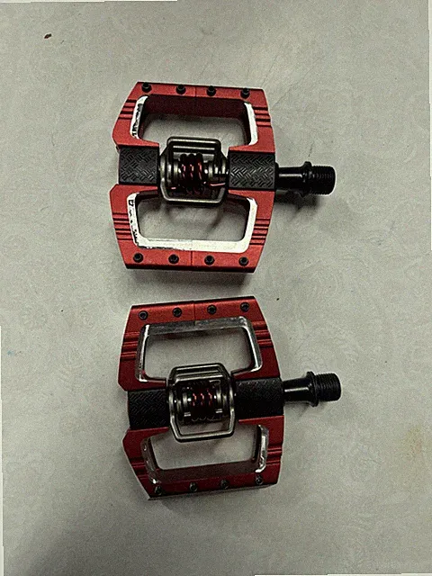 Crank Brothers Mallet DH Bike Pedals for Downhill Racers, Red -- NEW