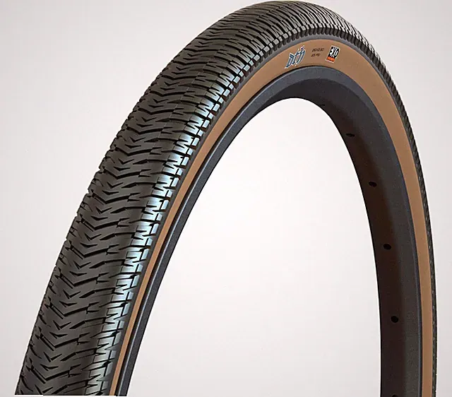 DTH Single Compound 26 Inch EXO Grooved Slick Tire BMX Dirt Jumping Cycle