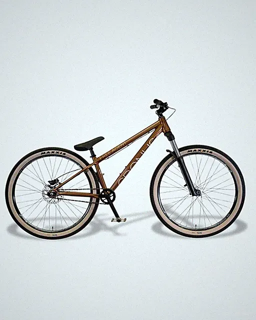 Free Agent Cronus 26” BMX Jump Bike Mud Brown 100mm Fork Shimano MT200 Disc