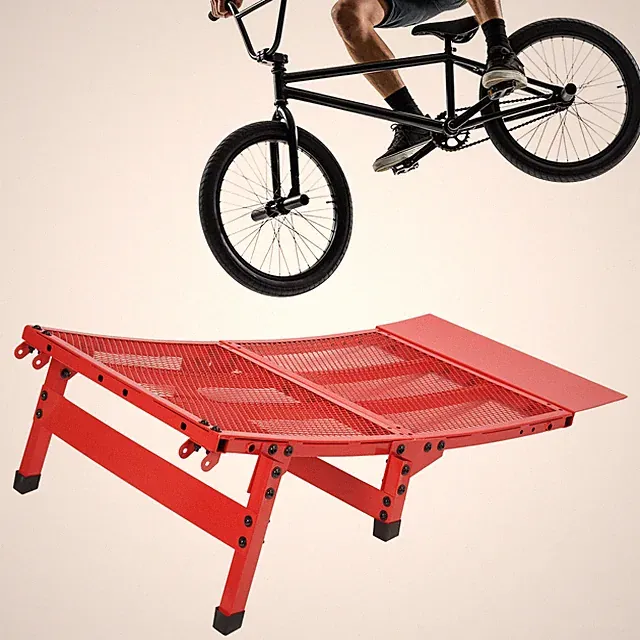 New Foldable BMX Jump Ramp For StaCyc MTB RC and More Portable Launch Ramp