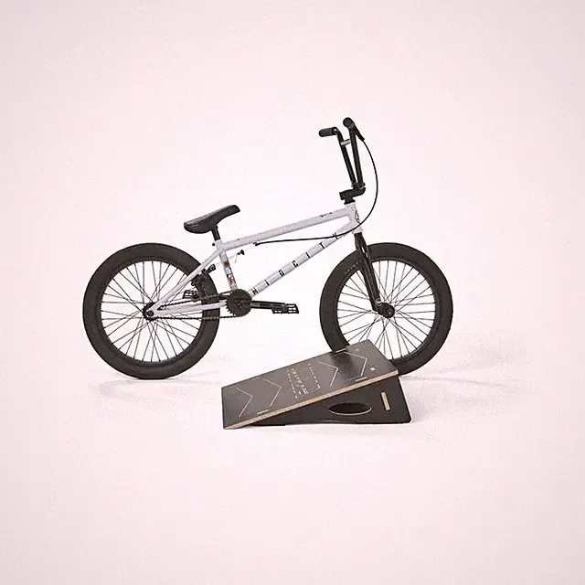 Ninja Skyrider Jump Ramp For Skateboard, BMX, MTB, RC Cars
