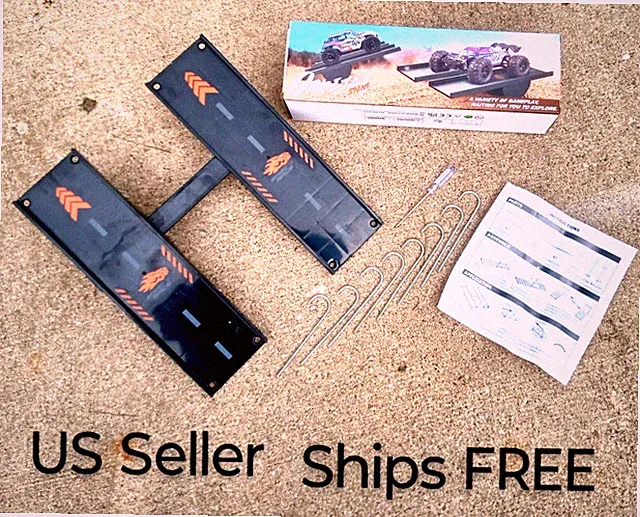 RC Car Adjustable Jump Ramps for 1/32 to 1/12 Scale Ships FREE US Seller READ