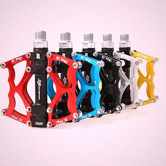 ROCKBROS CNC Aluminum Bicycle Pedals with 3 Sealed Bearings for MTB BIKE