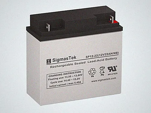 Sealed Lead Acid 12 Volt 22 Amp Replacement Battery by SigmasTek